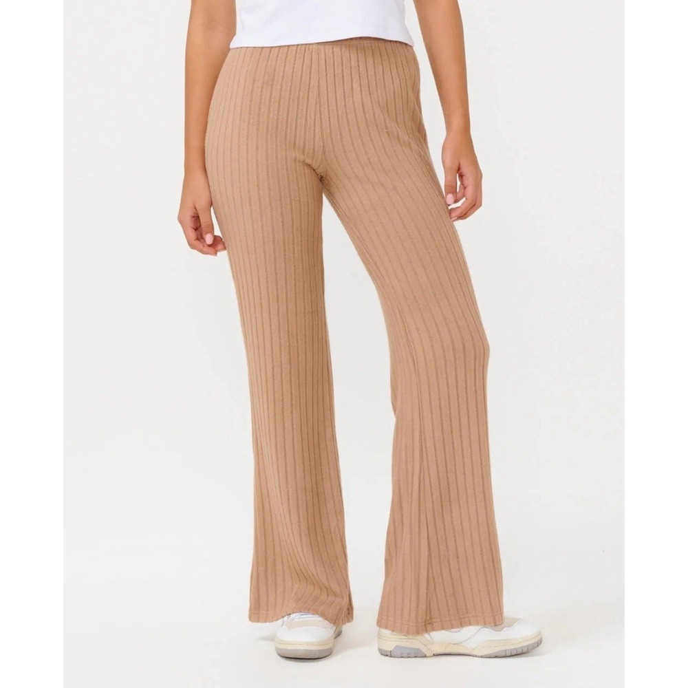 Rip Curl Cozy Flare Pant Beige NWT Size‎ S